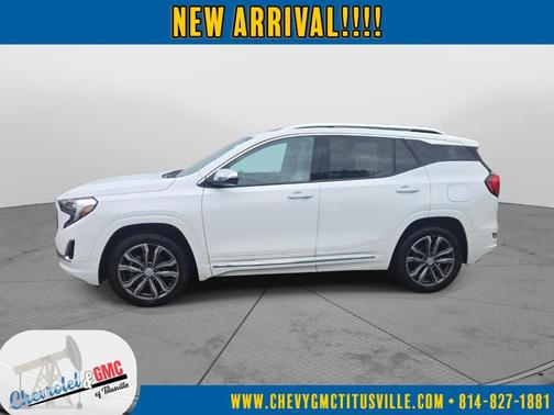 Summit White 2020 GMC Terrain Denali