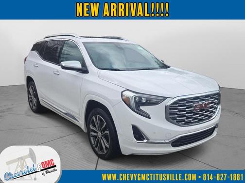 Summit White 2020 GMC Terrain Denali