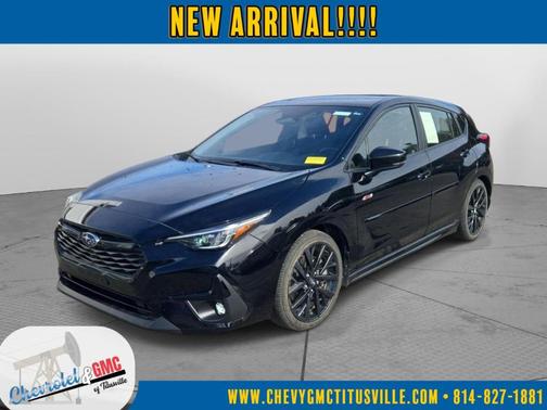 Crystal Black Silica 2025 Subaru Impreza RS