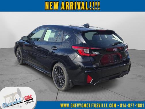 Crystal Black Silica 2025 Subaru Impreza RS