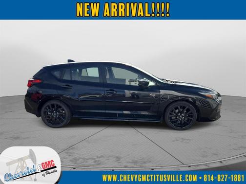 Crystal Black Silica 2025 Subaru Impreza RS