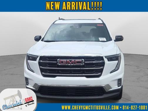 Summit White 2026 GMC Acadia Elevation