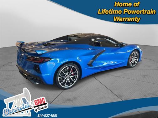 Rip Tide Blue 2026 Chevrolet Corvette Stingray w/3LT