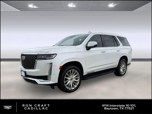 Crystal White Tricoat 2021 Cadillac Escalade Premium Luxury
