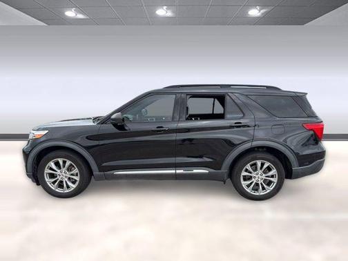 AGATE BLACK METALLIC 2020 Ford Explorer XLT