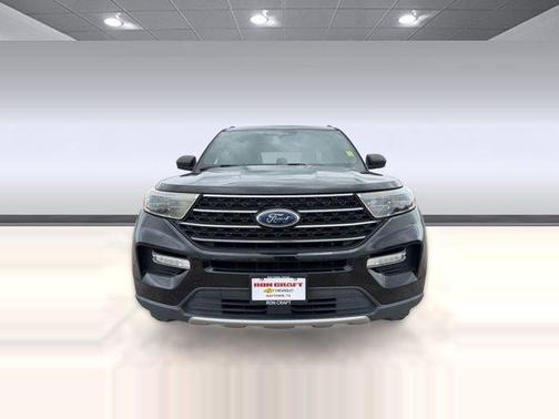AGATE BLACK METALLIC 2020 Ford Explorer XLT