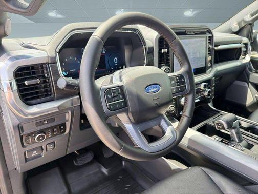 SPACE WHITE METALLIC 2025 Ford F-150 Lariat