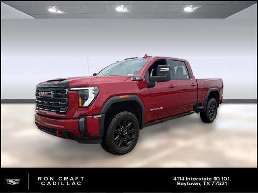 Volcanic Red Tintcoat 2024 GMC Sierra 2500 AT4