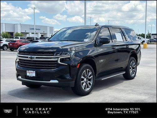 Black 2021 Chevrolet Tahoe LT