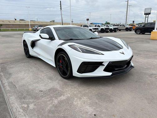 Arctic White 2023 Chevrolet Corvette Stingray w/2LT