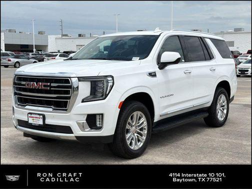 Summit White 2024 GMC Yukon SLT