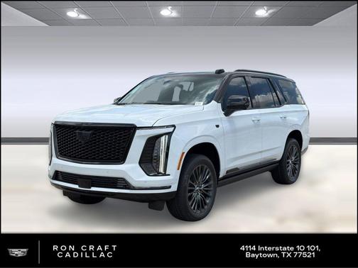 Vibrant White Tricoat 2026 Cadillac Escalade Sport Platinum