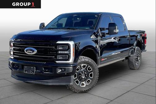 Agate Black Metallic 2025 Ford F-250 Platinum