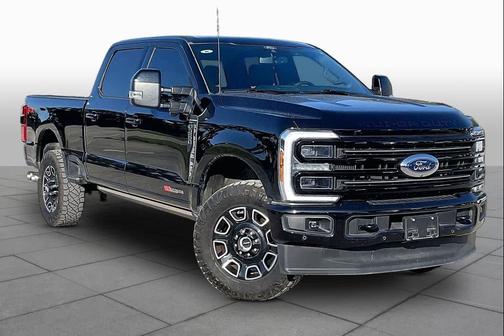 Agate Black Metallic 2025 Ford F-250 Platinum