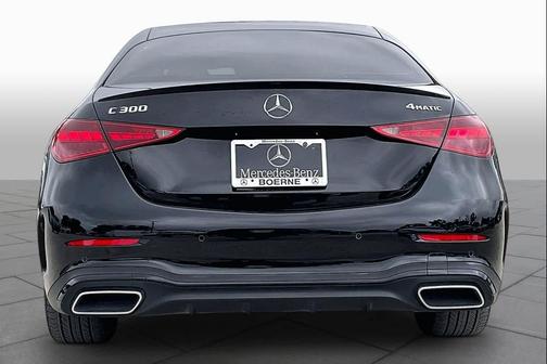 BLACK 2024 Mercedes-Benz C-Class C 300 4MATIC