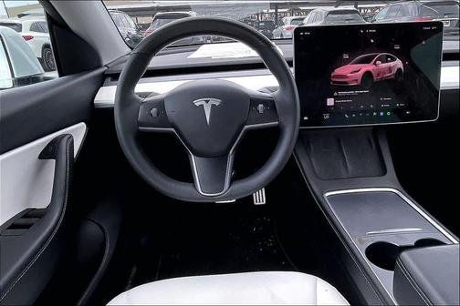 Pearl White Multi-Coat 2022 Tesla Model Y Performance Dual Motor All-Wheel Drive