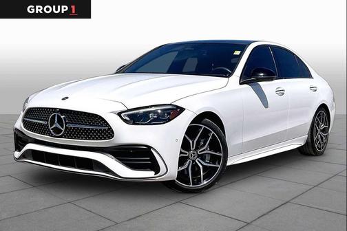 Polar White 2022 Mercedes-Benz C-Class Sedan