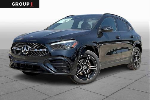 Black 2026 Mercedes-Benz GLA 250 4MATIC