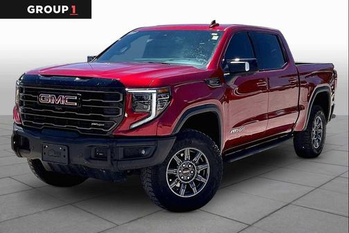 Volcanic Red Tintcoat 2025 GMC Sierra 1500 AT4X