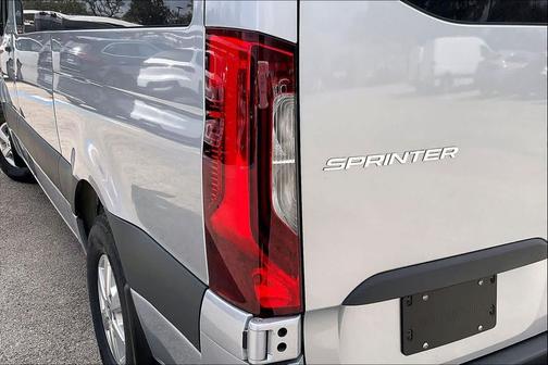 Hightech Silver 2026 Mercedes-Benz Sprinter 2500 Standard Roof