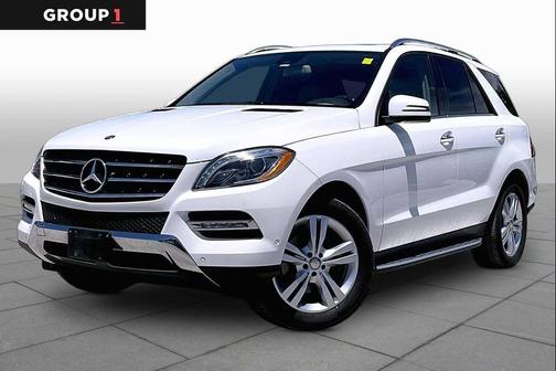 Polar White 2014 Mercedes-Benz M-Class ML 350