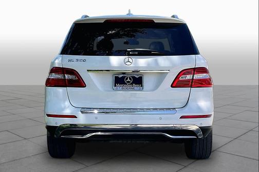 Polar White 2014 Mercedes-Benz M-Class ML 350
