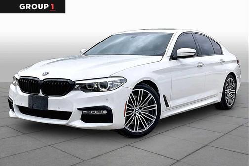 Alpine White 2018 BMW 540 540i