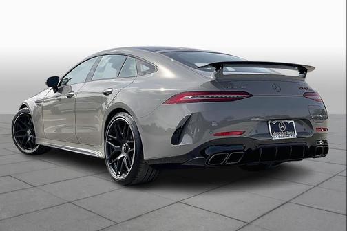 Gray 2026 Mercedes-Benz AMG GT 63 S E Performance 4-Door
