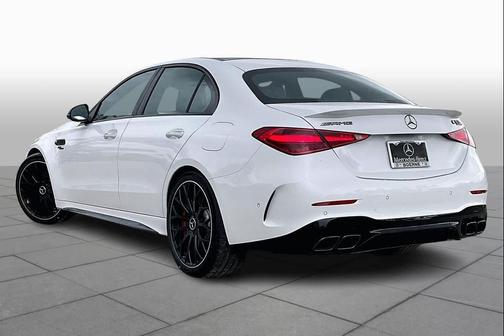 MANUFAKTUR Moonlight White Metallic 2026 Mercedes-Benz AMG C 63 S E Performance
