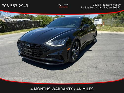 Black 2023 Hyundai SONATA SEL Plus