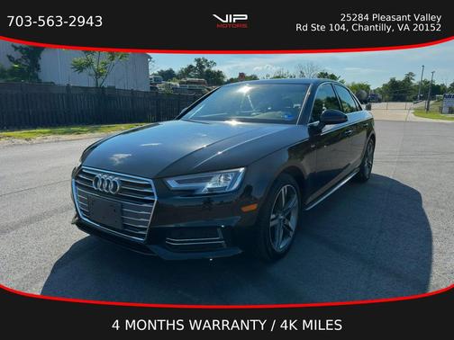 Mythos Black Metallic 2017 Audi A4 2.0T Premium Plus