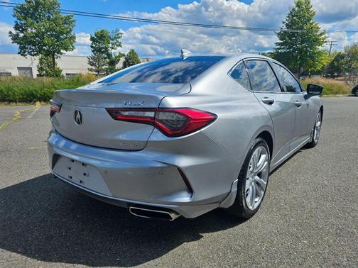 Silver 2021 Acura TLX Technology