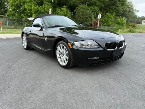 Black 2007 BMW Z4 3.0i Roadster