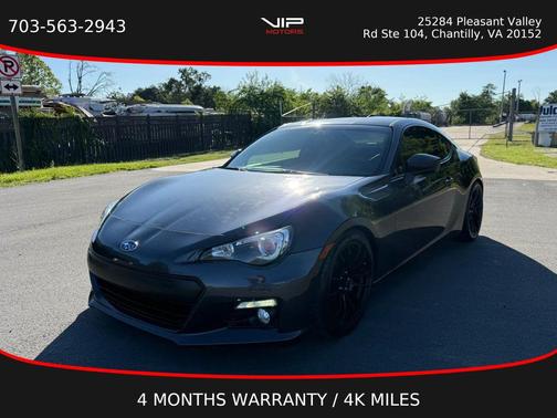 Dark Gray Metallic 2016 Subaru BRZ Limited