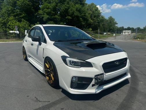 Crystal White Pearl 2016 Subaru WRX STI Base