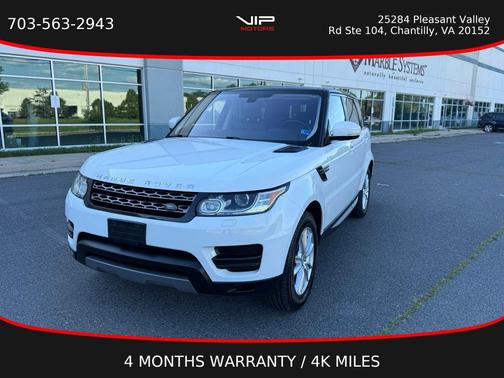 Fuji White 2016 Land Rover Range Rover Sport Supercharged SE