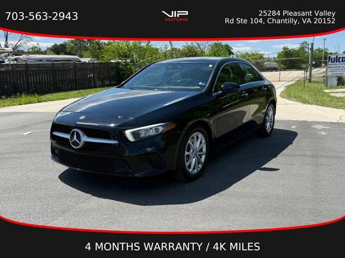 Black 2020 Mercedes-Benz A-Class A 220 4MATIC