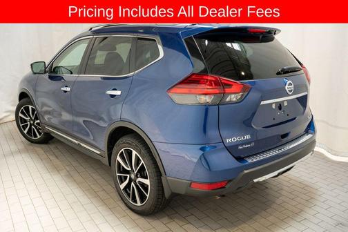 Caspian Blue 2017 Nissan Rogue SL