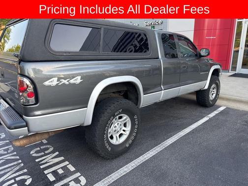 Graphite Metallic Clearcoat 2003 Dodge Dakota SLT Club Cab