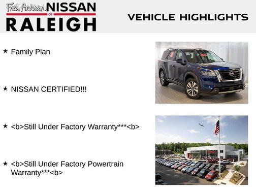 2022 Nissan Pathfinder SL 2WD