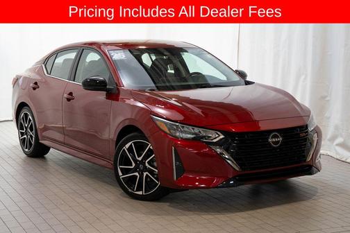 Scarlet Ember Tintcoat 2025 Nissan Sentra SR