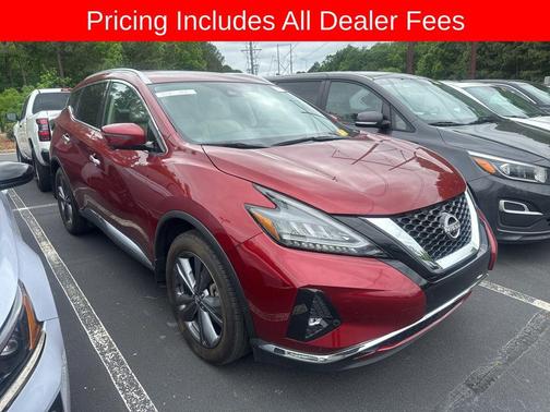 Scarlet Ember Tintcoat 2024 Nissan Murano Platinum FWD
