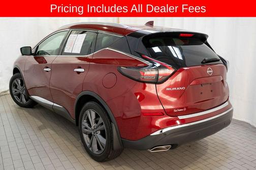 Scarlet Ember Tintcoat 2024 Nissan Murano Platinum FWD