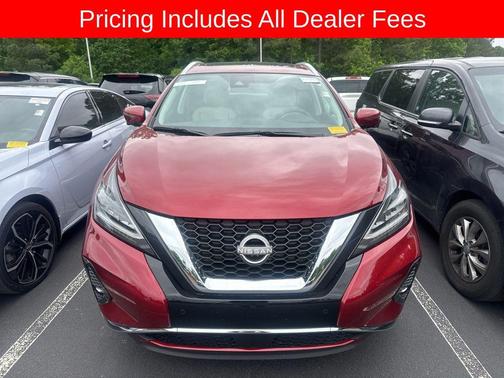 Scarlet Ember Tintcoat 2024 Nissan Murano Platinum FWD