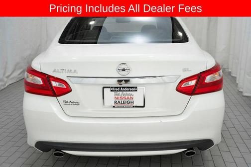 Pearl White 2017 Nissan Altima 2.5 SL