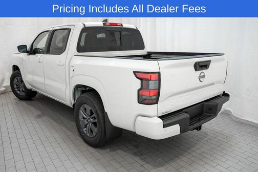 Glacier White 2026 Nissan Frontier SV