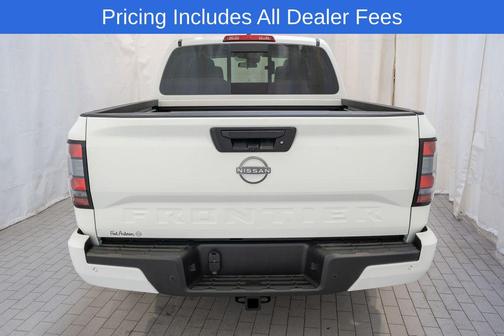 Glacier White 2026 Nissan Frontier SV