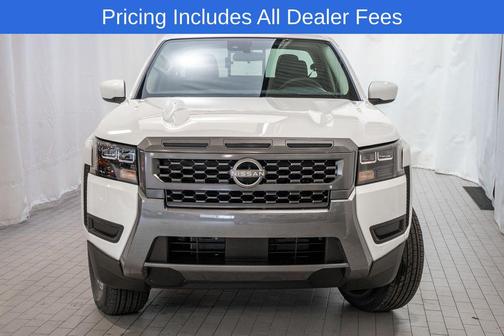 Glacier White 2026 Nissan Frontier SV