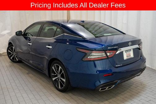 Deep Blue Pearl 2022 Nissan Maxima SV Xtronic CVT