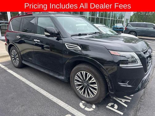 Super Black 2021 Nissan Armada SL 4WD